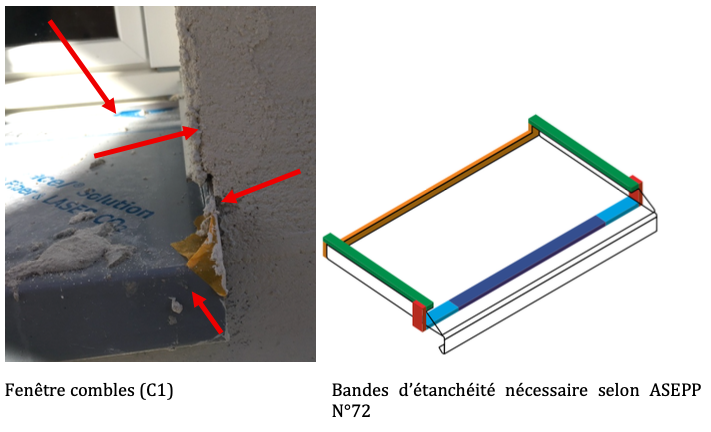 L'isolation périphérique et les tablettes de fenêtres
